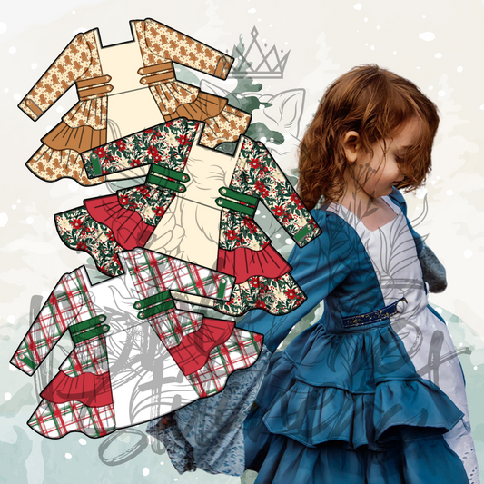 LIMITED Christmas Canterbury Dress