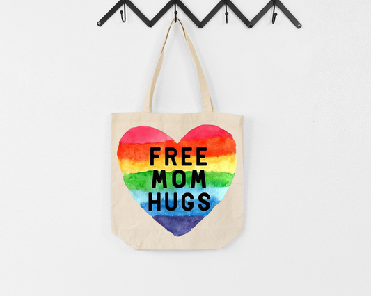 Free Mom Hugs Totebag