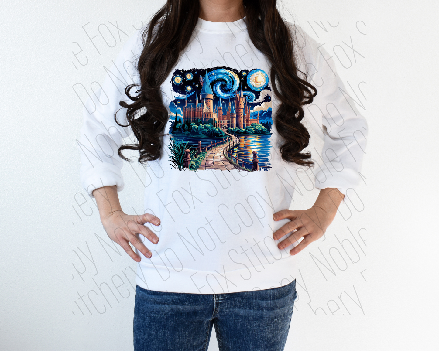 Van Gogh Hogwarts Adult Shirt/Sweatshirt